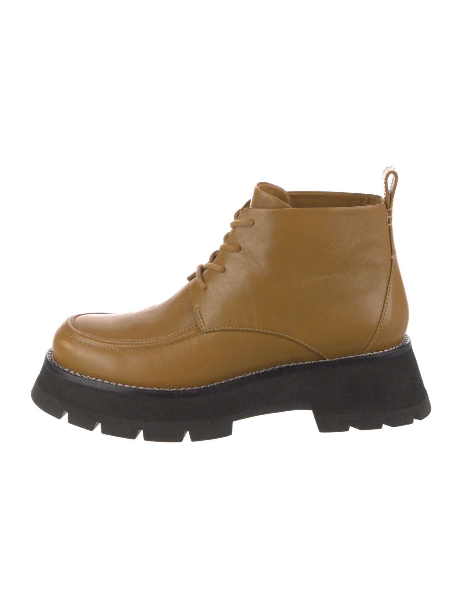 3.1 Phillip Lim Leather Lace-Up Boots